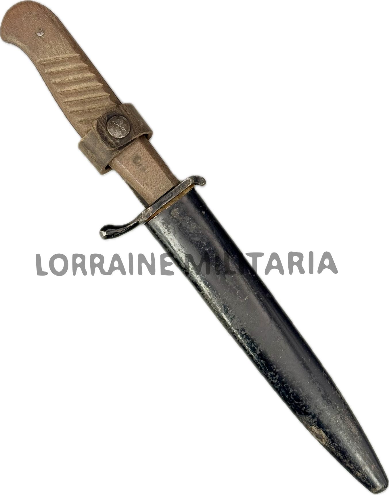 militaria : COUTEAU DE COMBAT ALLEMAND COMPLET EN TRES BON ETAT