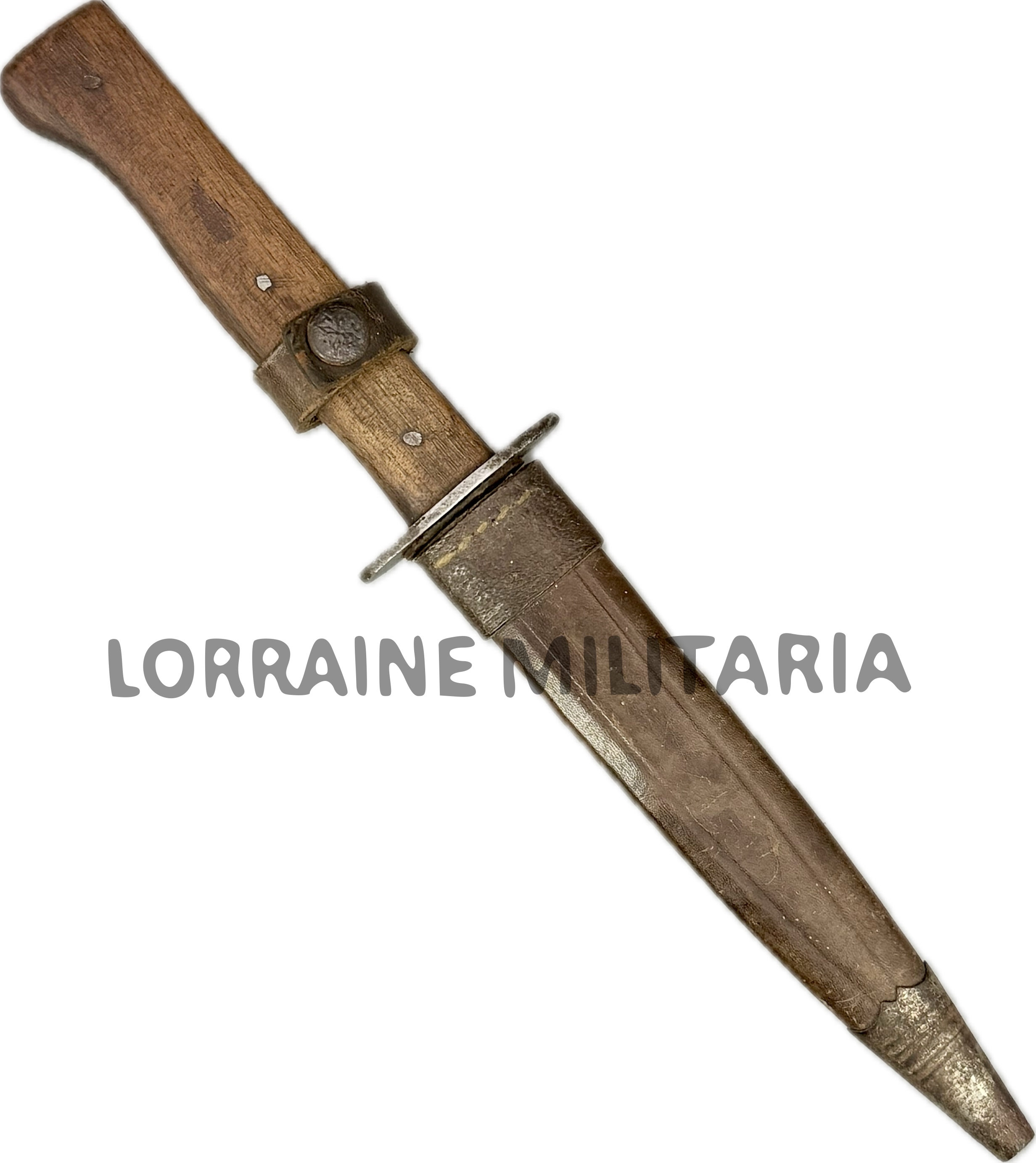 militaria : COUTEAU DE COMBAT ALLEMAND COMPLET EN TRES BON ETAT