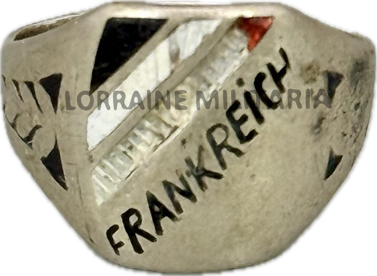 militaria : BAGUE ALLEMANDE FRANKREICH