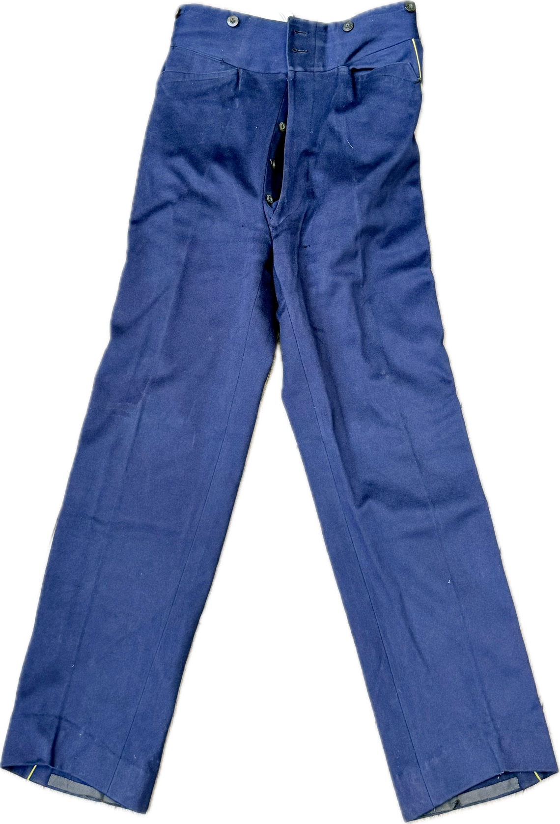 militaria : PANTALON FRANÇAIS OFFICIER BATAILLON DE CHASSEUR NOMINATIF ET DATE 1917