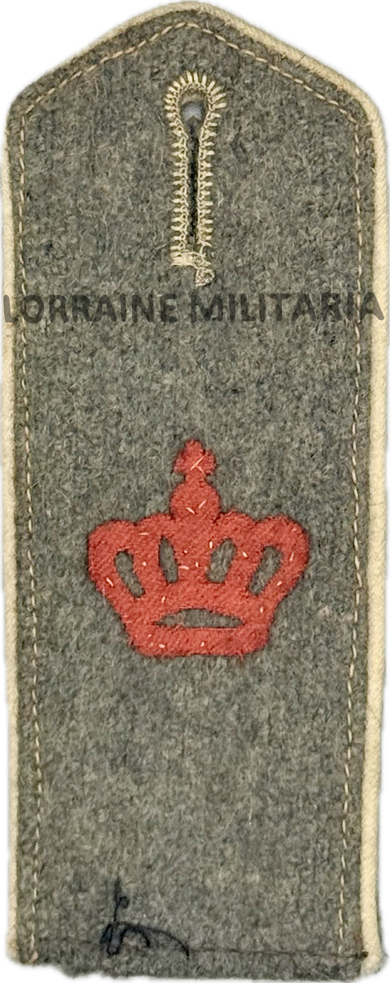 militaria : PATTE D'EPAULE MLE 1915 DE BLUSE MONOGRAMME DU 109 IEME LEIB GRENADIER BADOIS OU