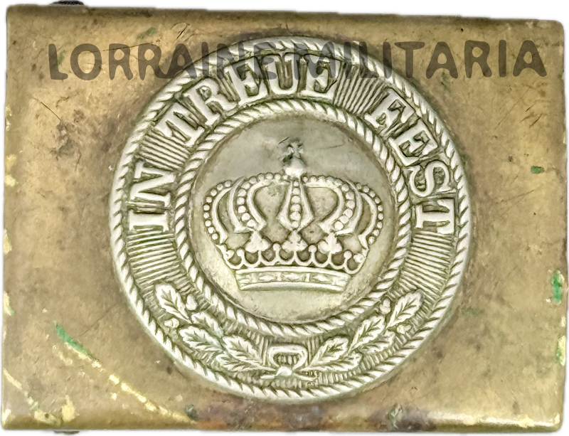 militaria : BOUCLE DE CEINTURON ALLEMANDE TROUPE BAVIERE MLE 1895