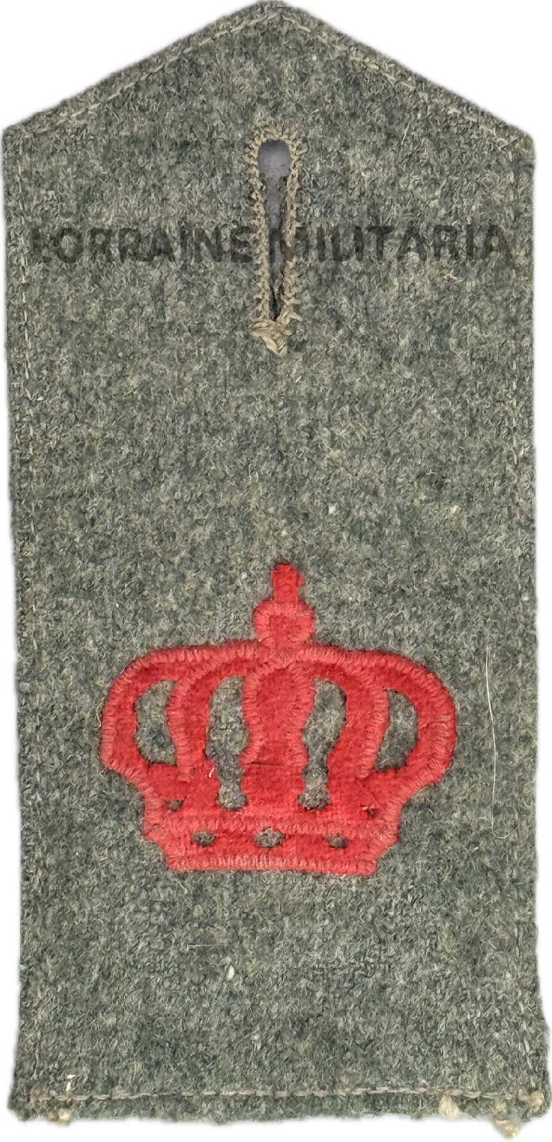 militaria : PATTE D'EPAULE MLE 1914 DU 109 ÈME LEIB REGIMENT D'INFANTERIE OU LEIB REGIMENT B