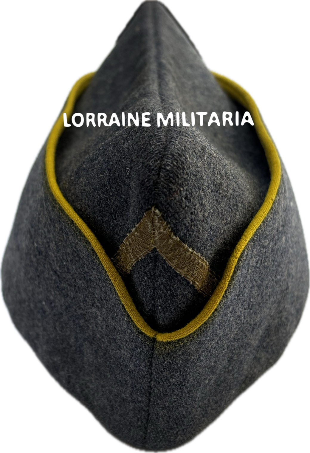 militaria : CALOT SOUS-OFFICIER INFANTERIE EN DRAP GRIS BLEUTE