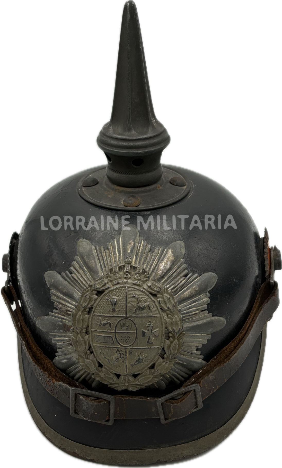 militaria : RARE CASQUE TROUPE DU MECLEMBOURG-SCHWERIN  MODELE 1915