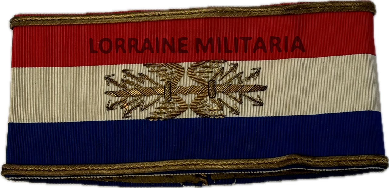 militaria : BRASSARD ÉTAT MAJOR POUR GÉNÉRAL COMMANDANT DE CORPS D'ARMÉE