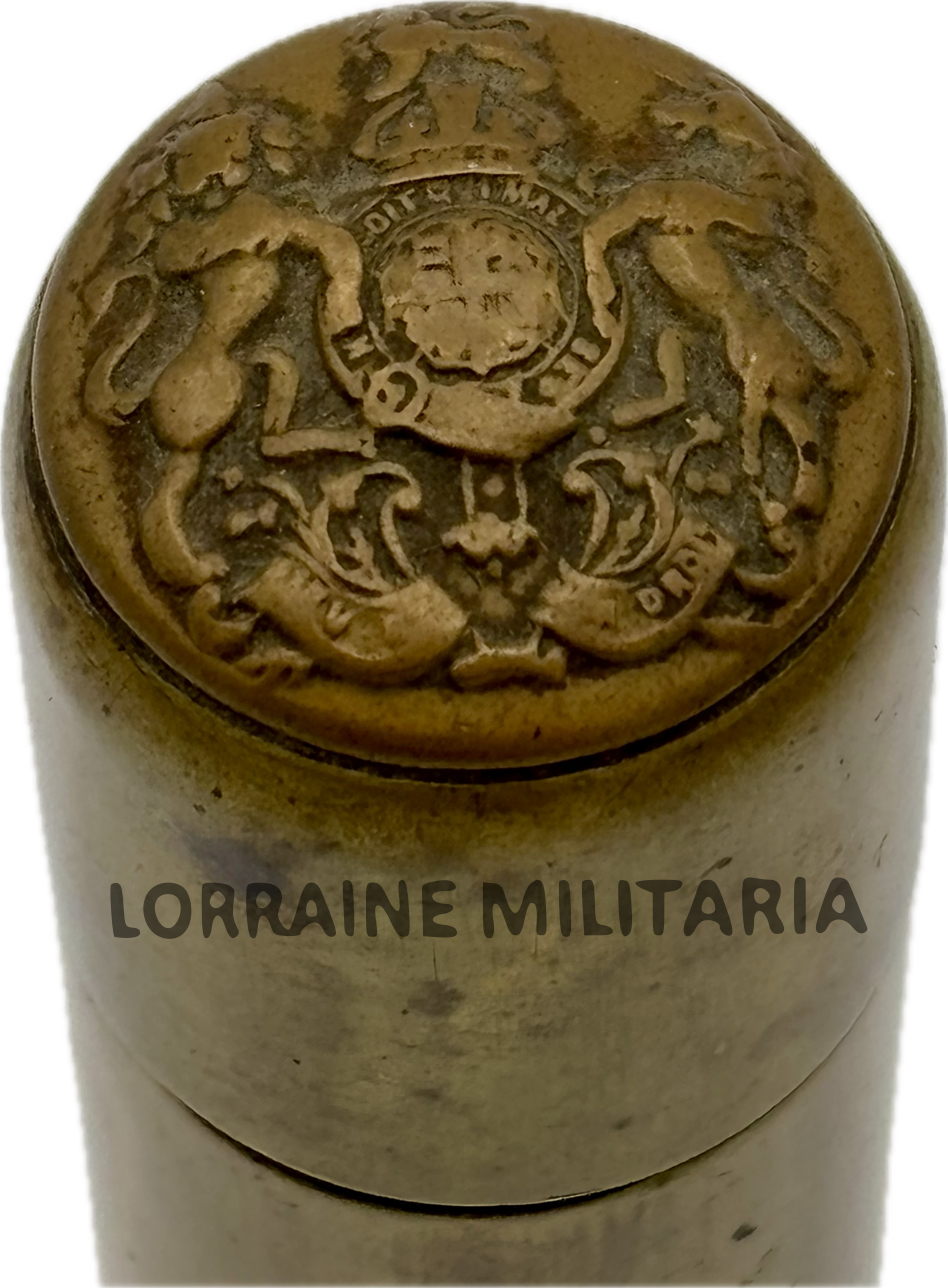 militaria : BRIQUET POILU ARTISANAT DE TRANCHEE BOUTON ANGLAIS TROUPE