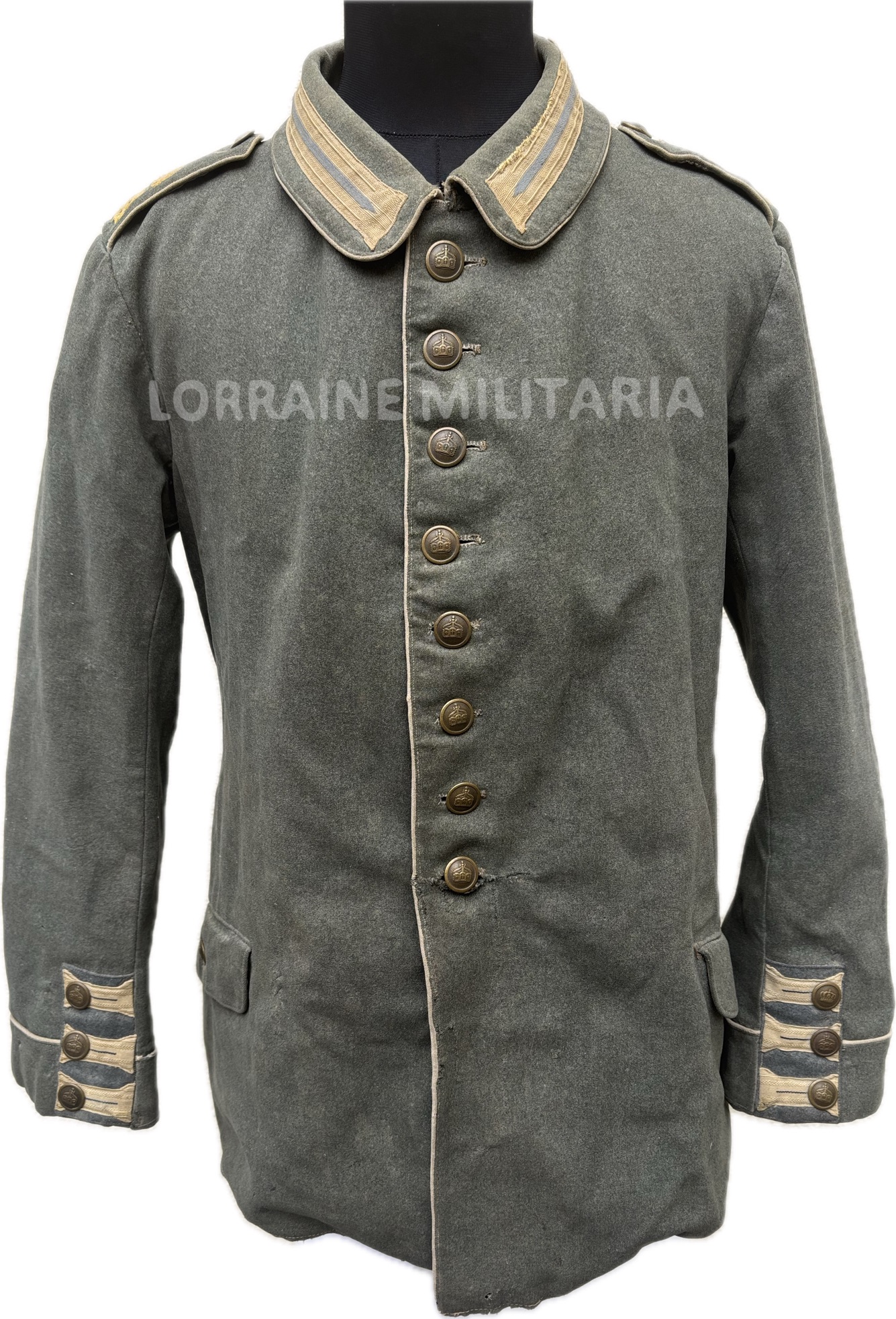 militaria : RARISSIME FELDROCK TROUPE SEEBATAILLON KIEL DATEE 1914