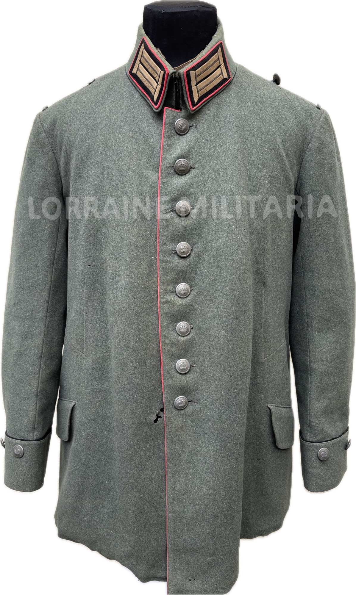 militaria : VAREUSE FELDROCK MODELE 1910 OFFICIER VETERINAIRE