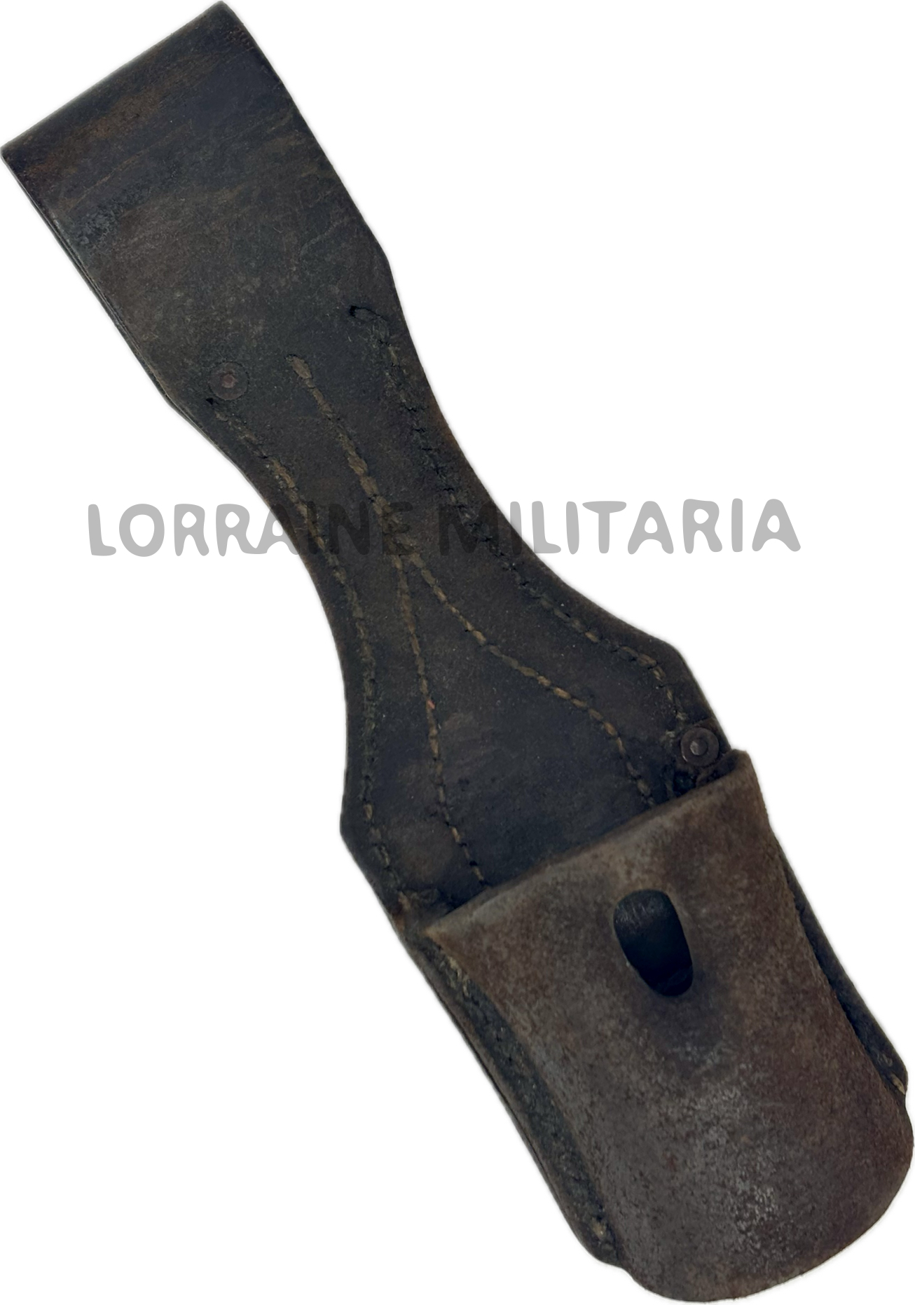 militaria : PORTE FOURREAU BAIONNETTE ALLEMAND POUR 1898/1905 DU 16 IR