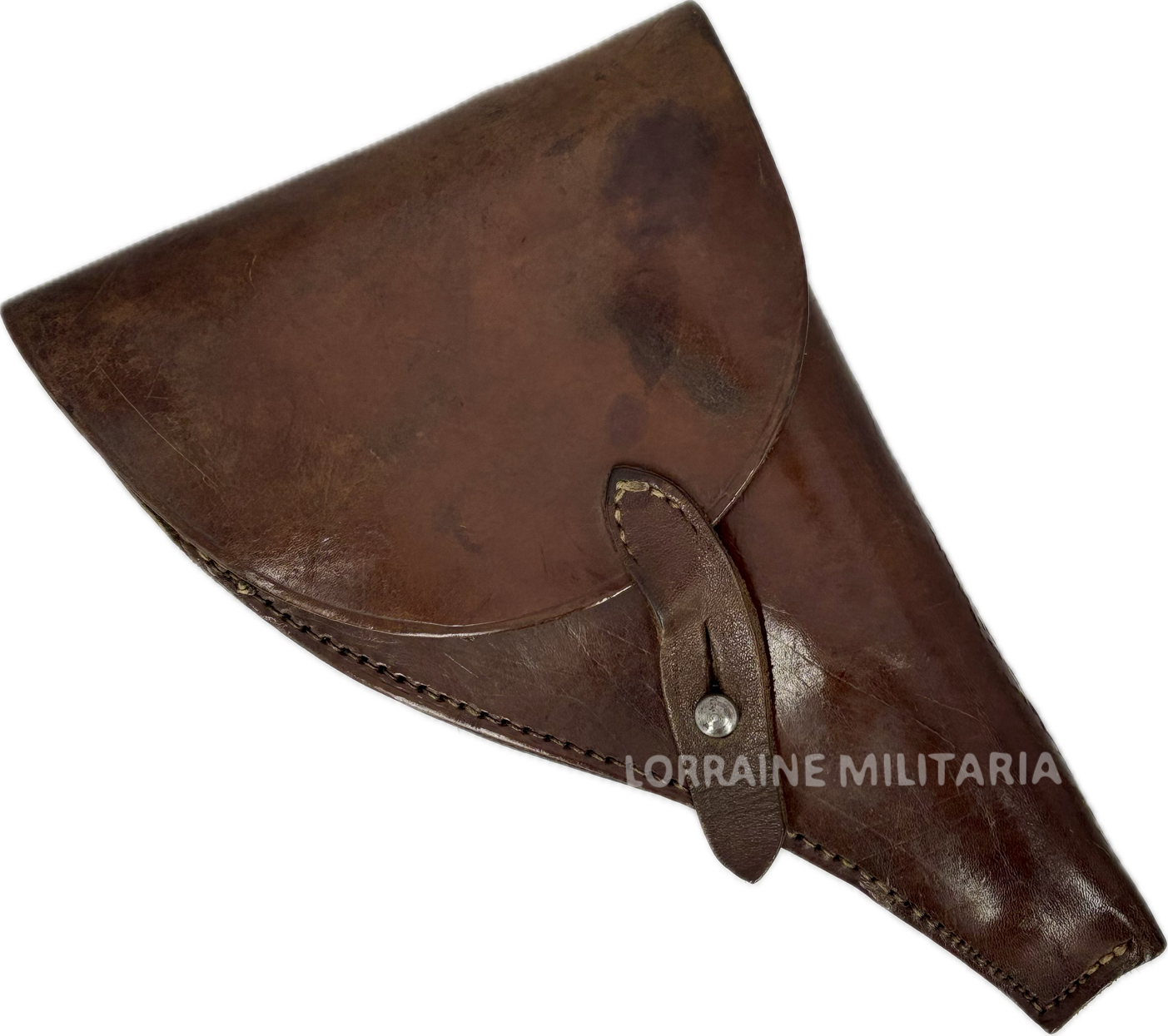 militaria : ETUI SIMPLIFIE FRANÇAIS POUR  REVOLVER ORDONNANCE Mle 1892 DATE 1917