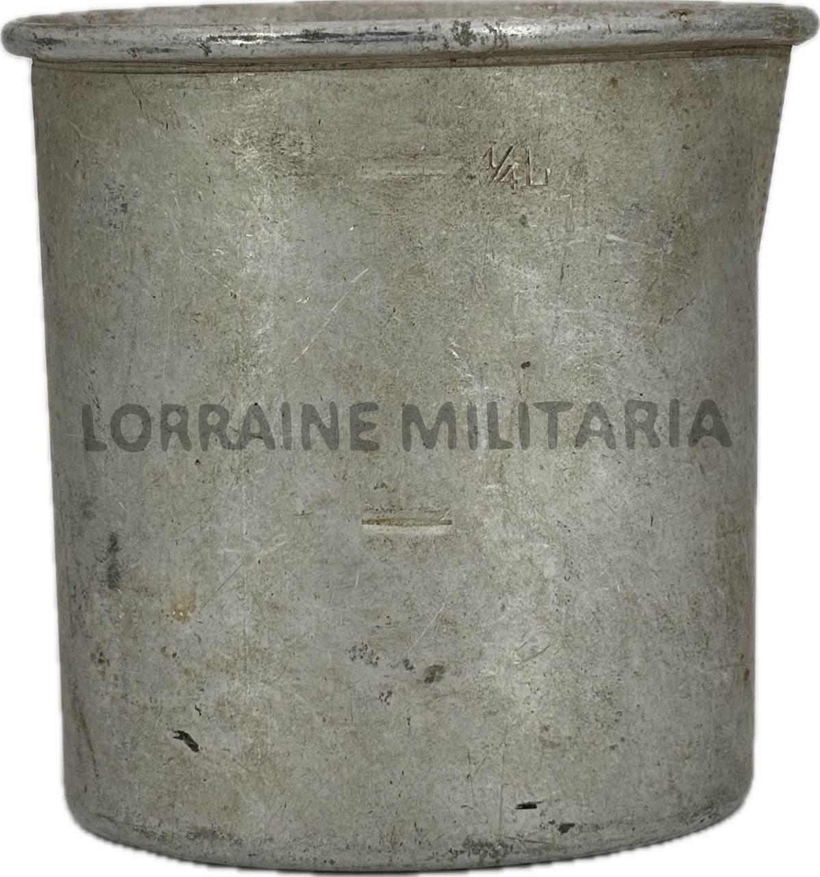 militaria : QUART ALUMINIUM ALLEMAND FABRICANT