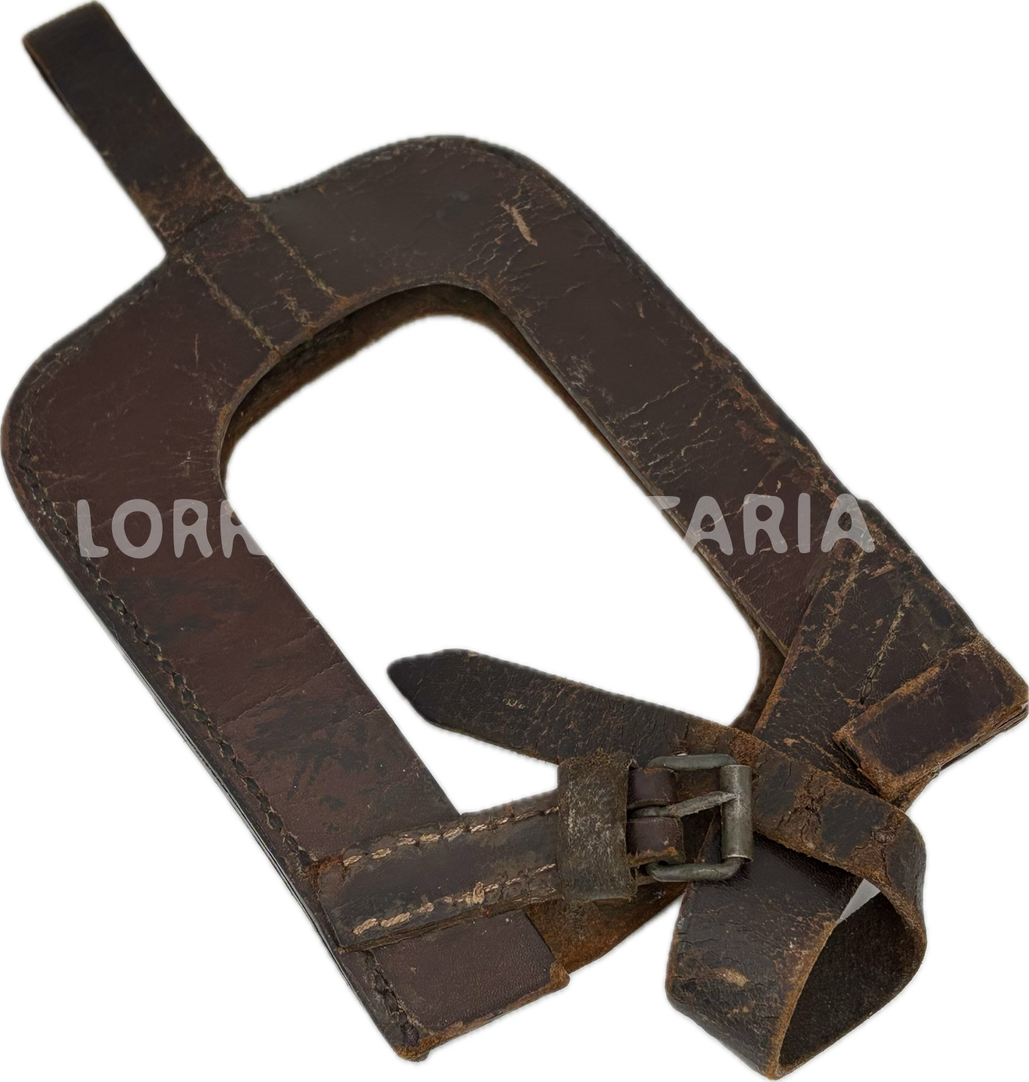 militaria : PORTE PELLE ALLEMAND CUIR POUR MITRAILLEUR MG 08