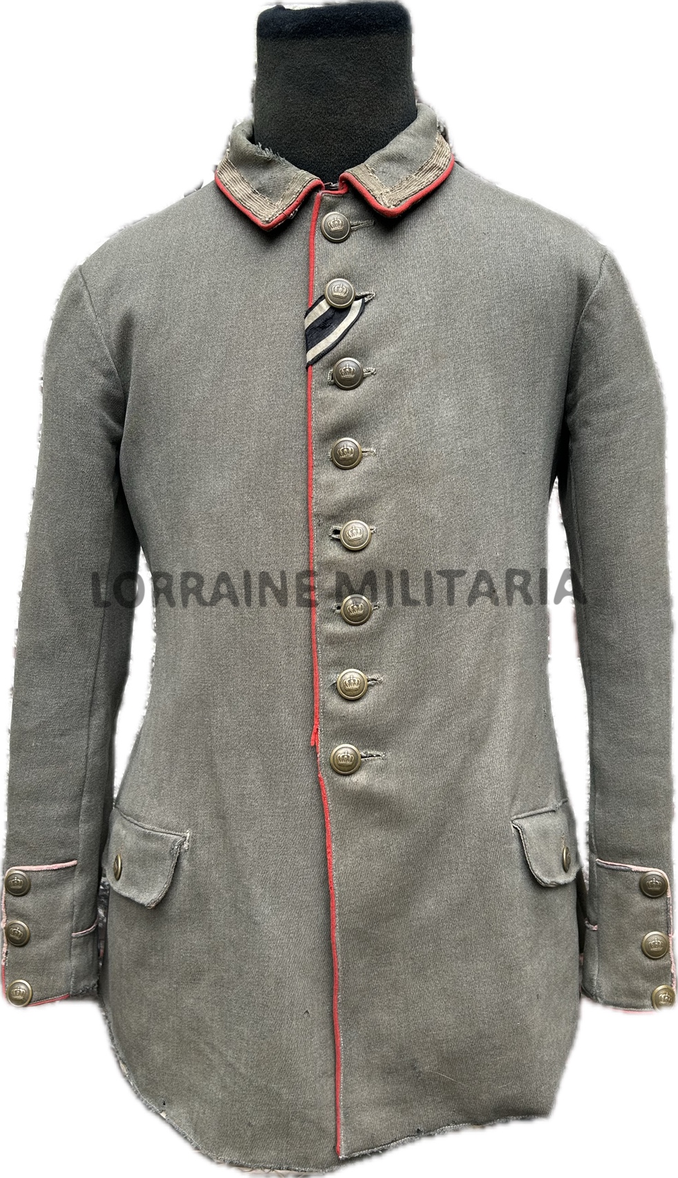 militaria : RESERVEE        FELDROCK TROUPE D'UN UNTER-OFFIZIER DU IR 77 Mle 1907/13 INFANTE