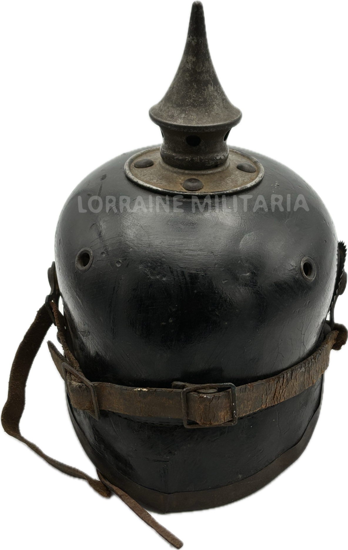 militaria : CASQUE A POINTE DE LA GARDE KBAG MODELE 1915