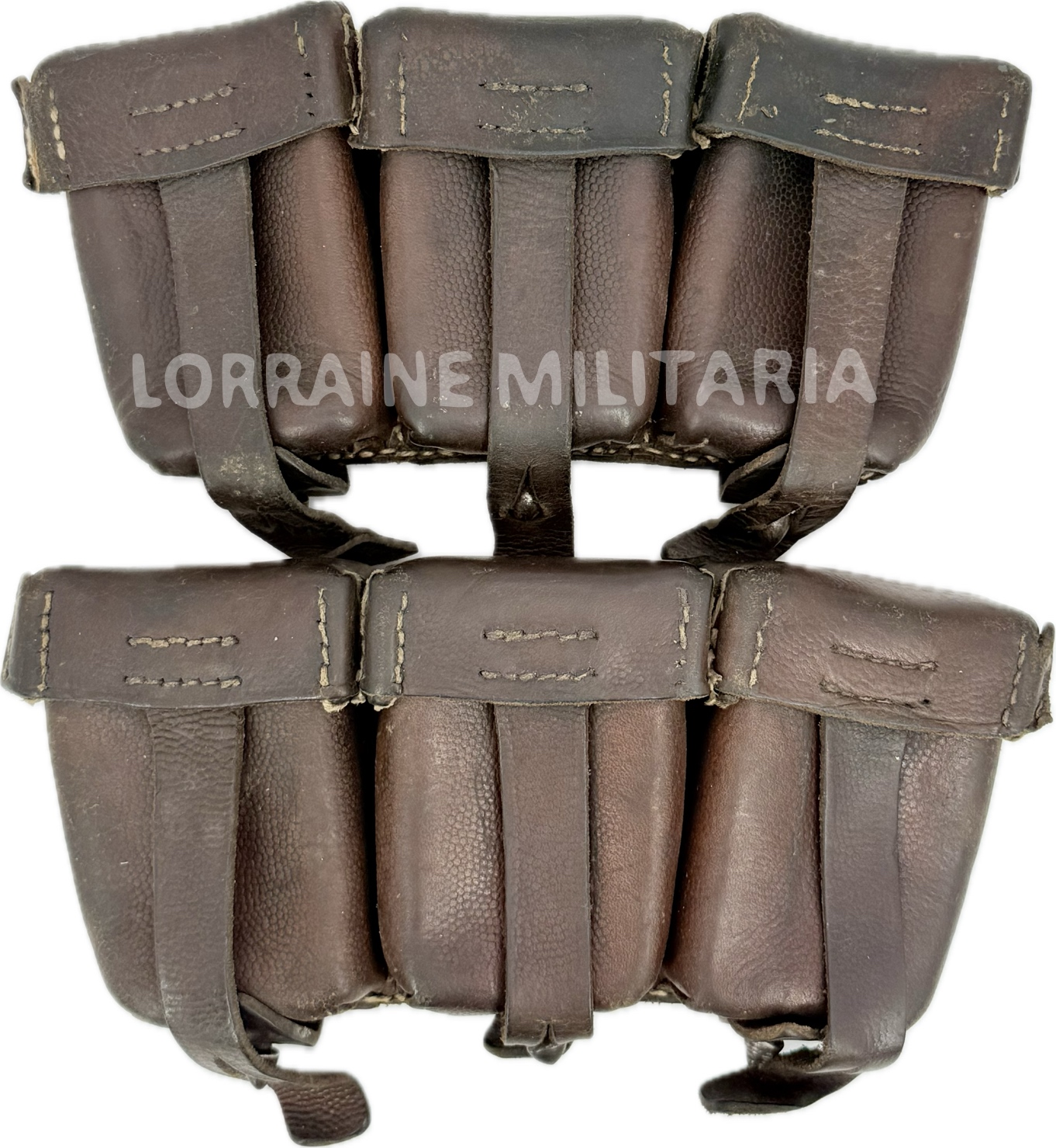 militaria : SUPERBE ET VERITABLE PAIRE DE CARTOUCHIÈRES TROUPES CAVALERIE DU 1ER CHEVAULEGER