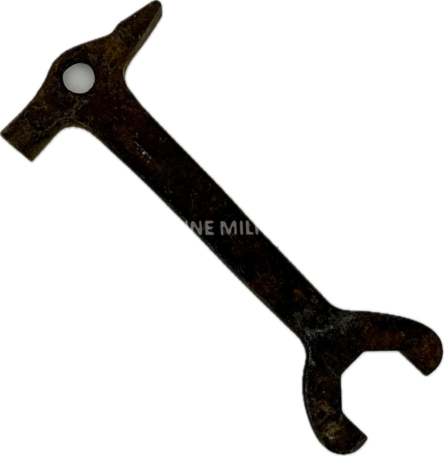 militaria : CLEF MARTEAU ALLEMANDE DE MITRAILLEUSE MG 08 MODELE PRECOCE