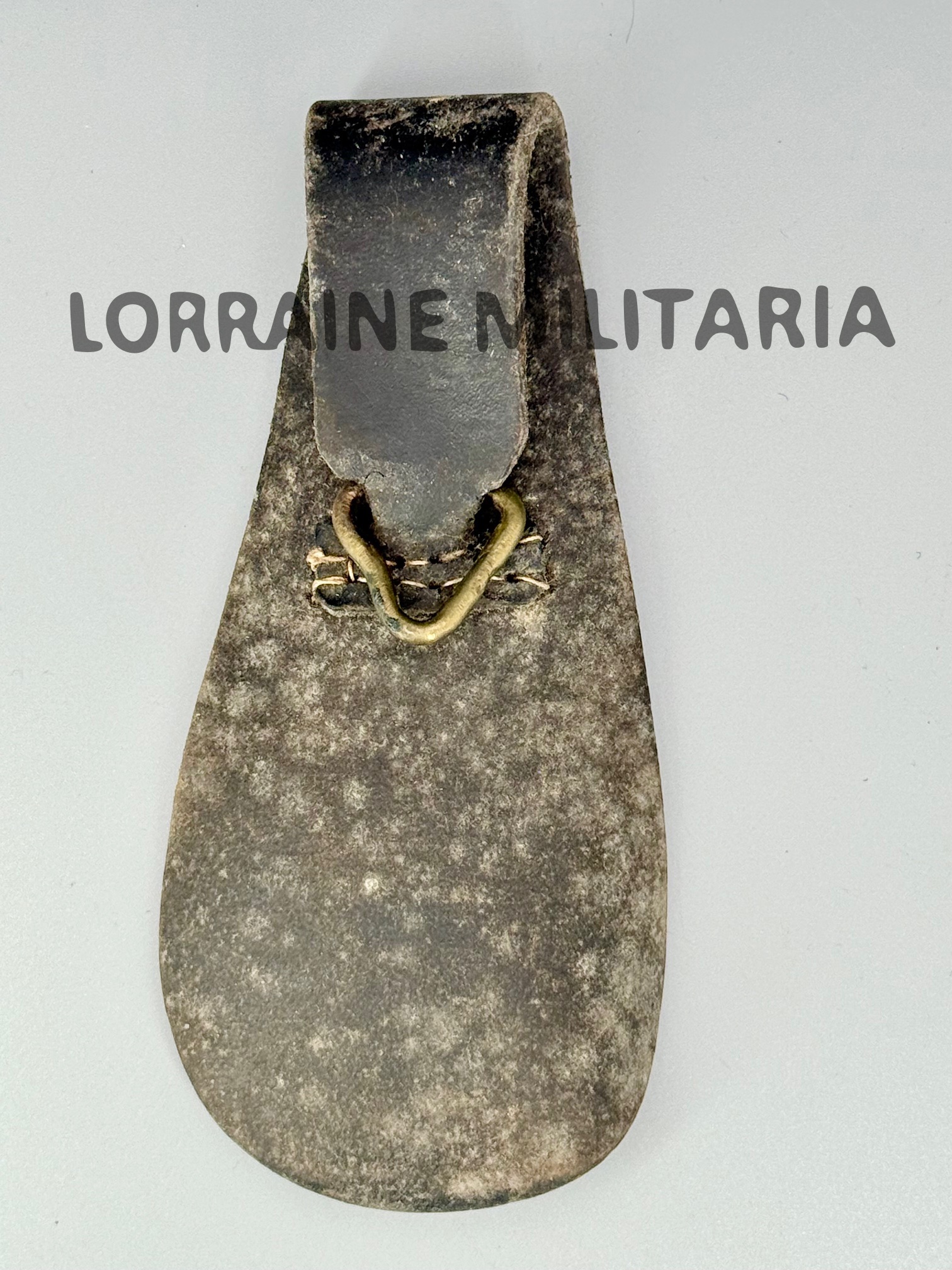 militaria : PASSANT CEINTURON ALLEMAND POUR PORTE OUTIL PIONNIER BAIII DATE 1915