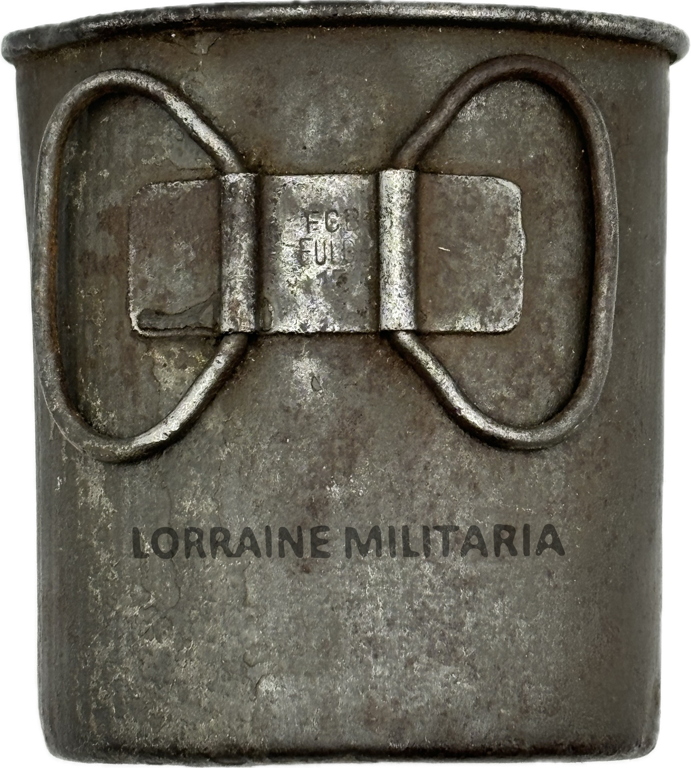 militaria : QUART EN TOLE DATE 1915