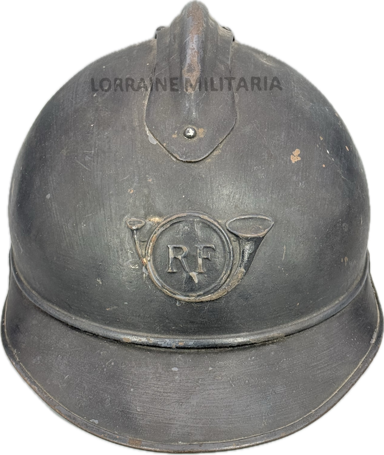 militaria : CASQUE ADRIAN CHASSEUR BLEU HORIZON