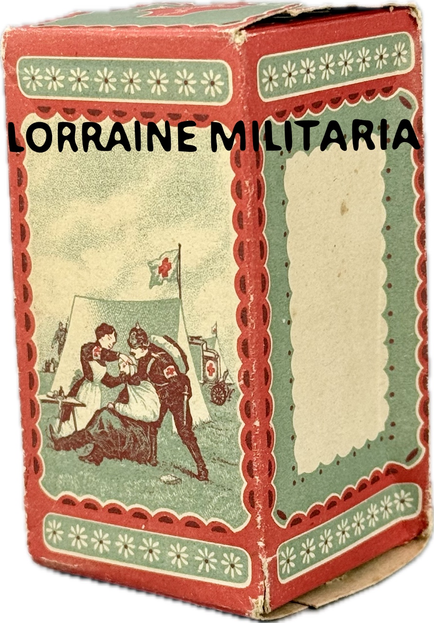 militaria : BANDE DE COTON ALLEMANDE EN BOITE CARTONNEE