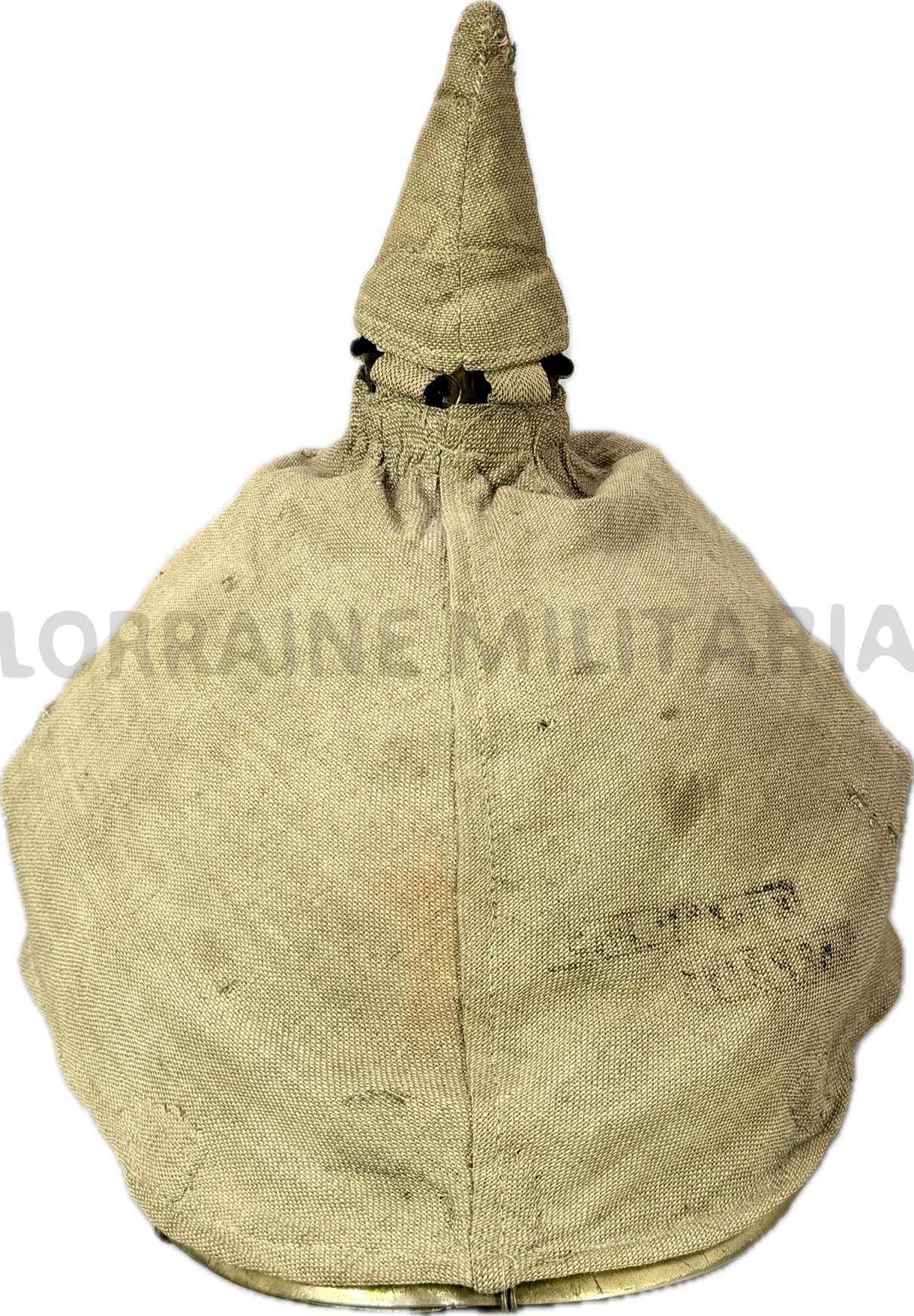 militaria : COUVRE CASQUE A POINTE TROUPE CUIRASSIER ALLEMAND