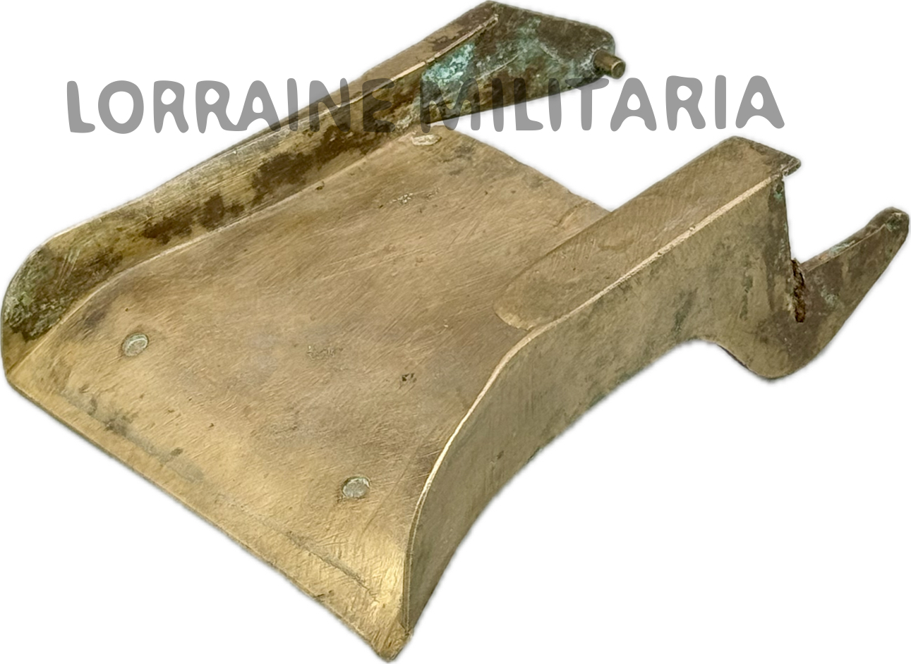 militaria : RALLONGE DE PASSE-BANDE COULOIR MITRAILLEUSE SAINT-ETIENNE MLE 1907