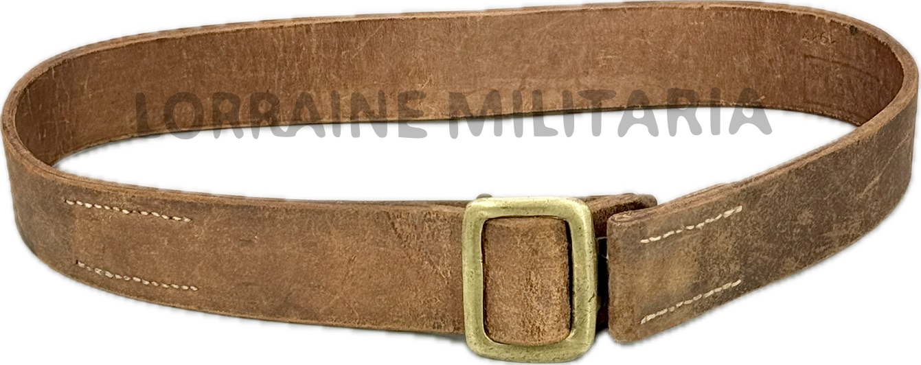 militaria : CEINTURON ALLEMAND POUR TROUPES MONTEES BOUCLE LAITON DU MJB 14 1915