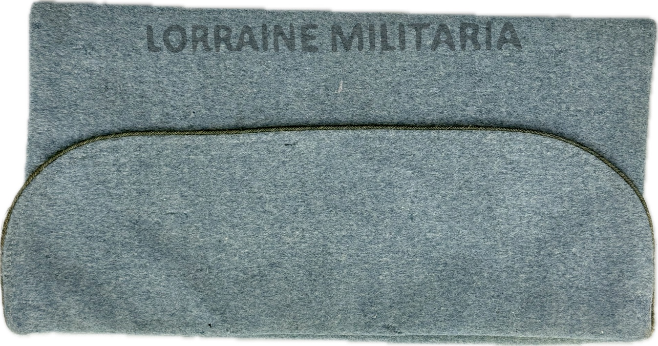 militaria : CALOT FRANÇAIS DU GENIE PASSEPOIL NOIR EN DRAP BLEU HORIZON