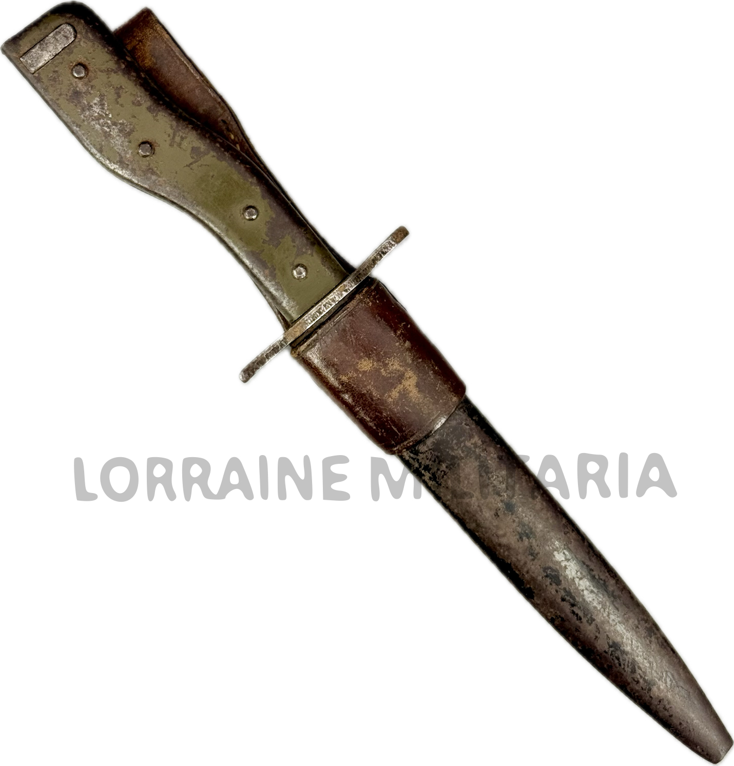 militaria : COUTEAU COMBAT ALLEMAND DEMAG COMPLET