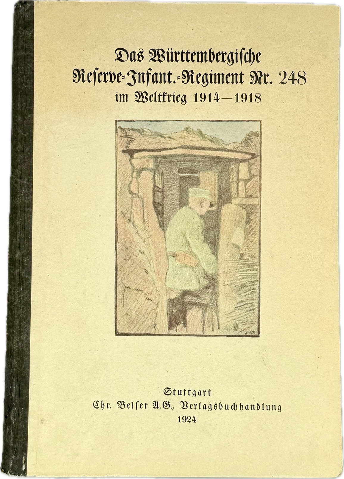 militaria : HISTORIQUE REGIMENTAIRE ALLEMAND WURTEMBERG RIR 248