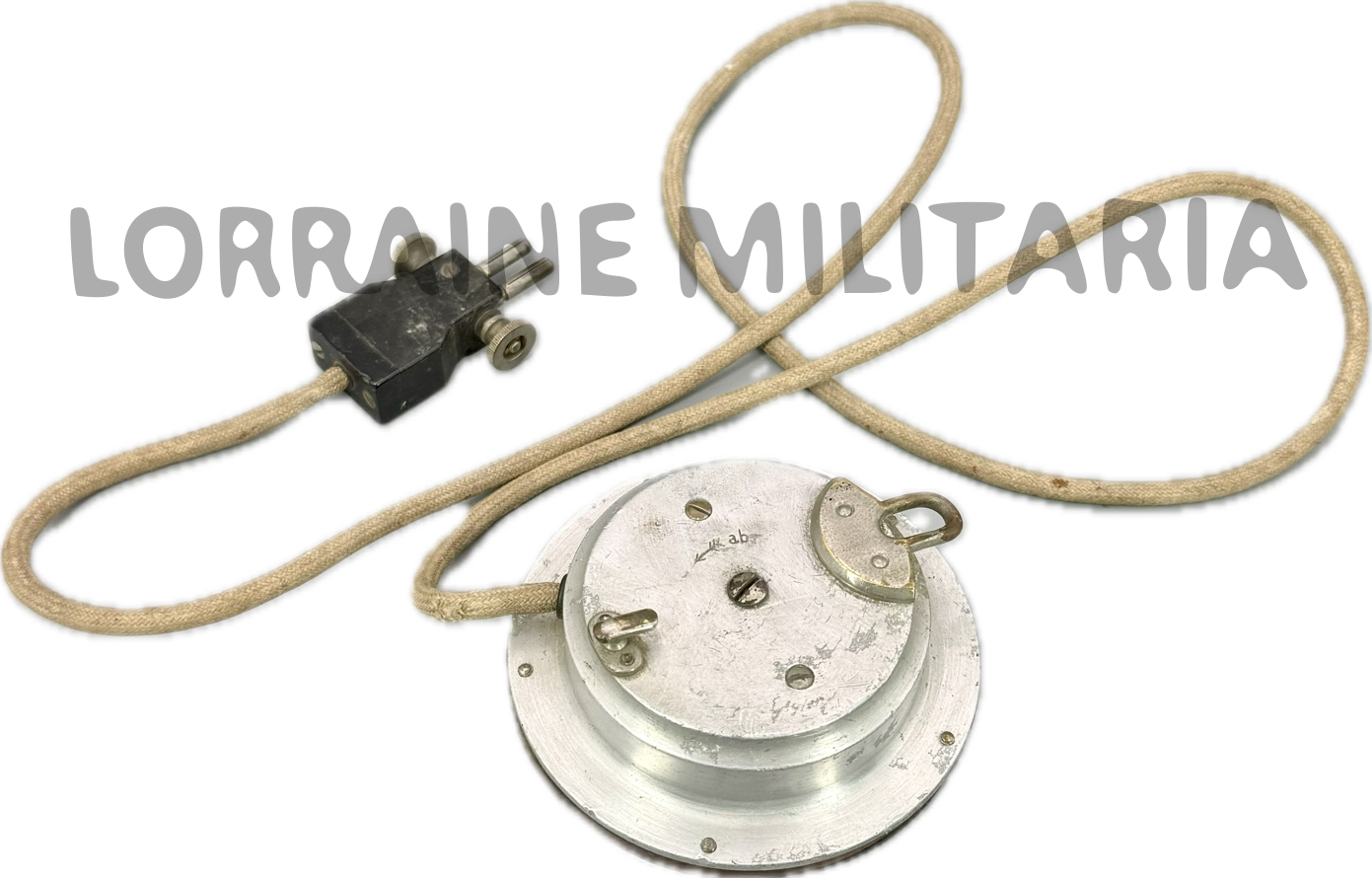 militaria : ECOUTEUR ALLEMAND DE TELEPHONIE