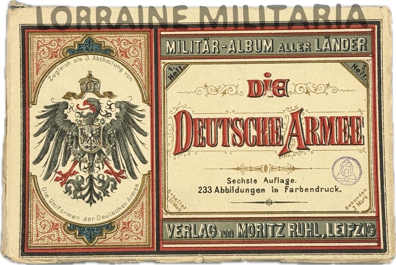 militaria : LIVRET D'EPOQUE SUR LES UNIFORMES ALLEMANDS AVANT GUERRE