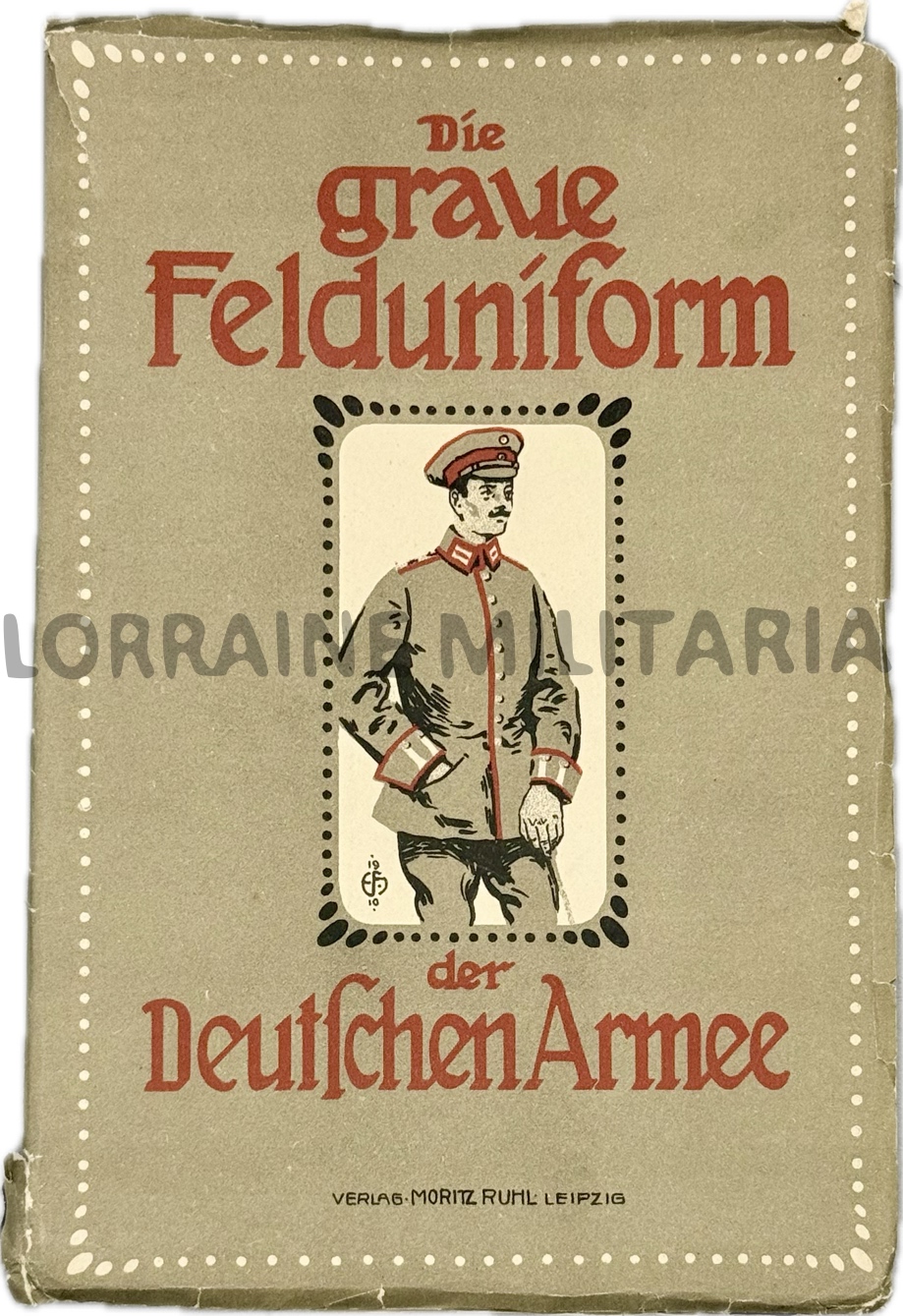 militaria : LIVRET D'EPOQUE SUR LES UNIFORMES ALLEMANDS FELDGRAU GUERRE